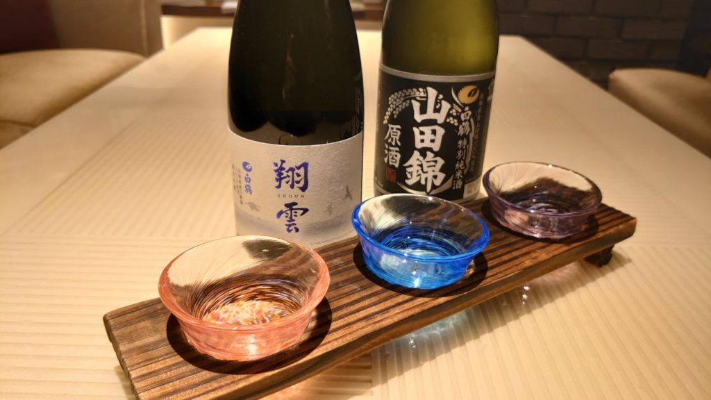 9月の日本酒は 白鶴フェア 神戸プレジール本店 神戸三宮 神戸ビーフ 鉄板焼ステーキ